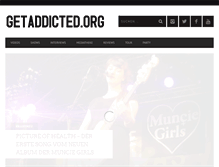 Tablet Screenshot of getaddicted.org